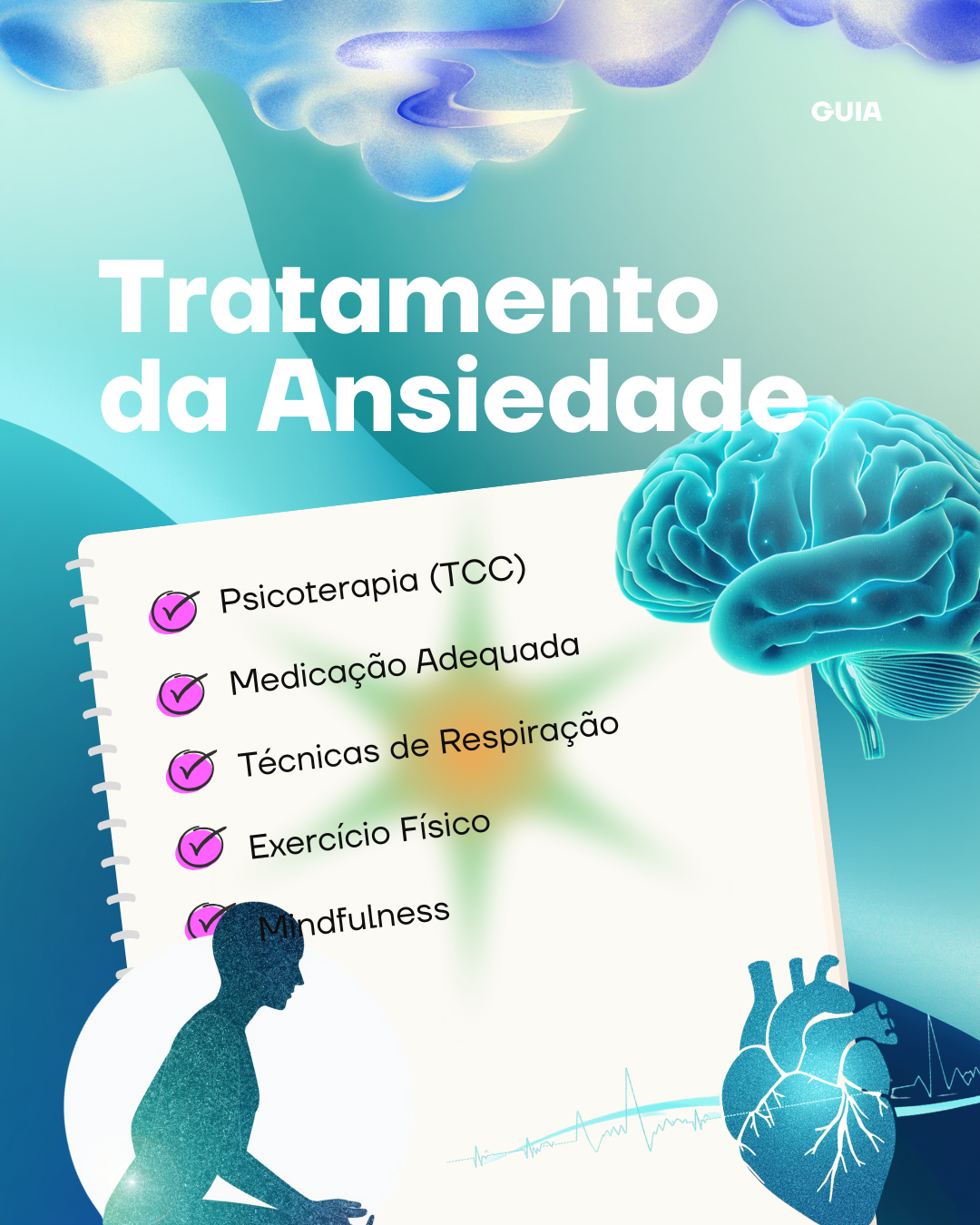 tratamento da ansiedade psicoterapia tcc medicação respiração exercício físico mindfulness controle ansiedade